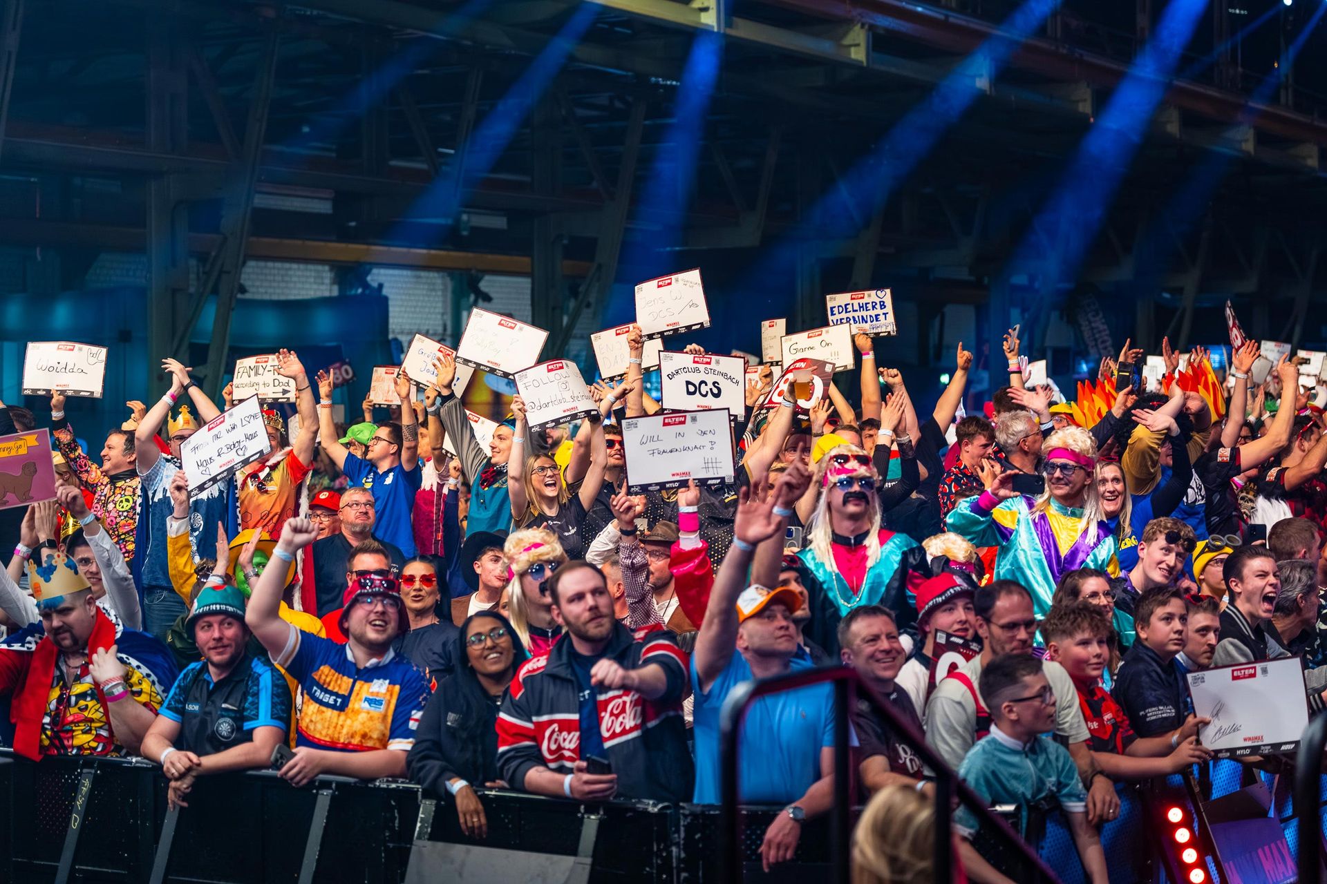 Was für eine Nacht! Danke an alle Fans in der Arena 🎯🔥