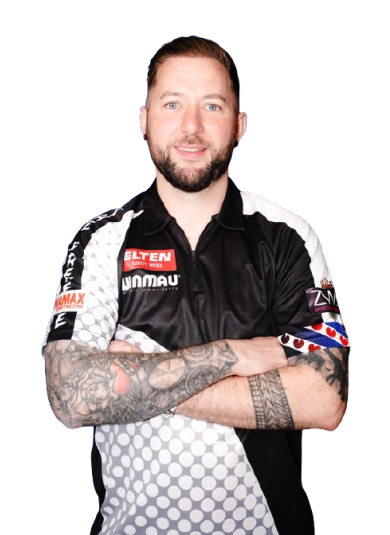 Spielerporträt von Danny Noppert, professioneller Dartspieler aus den Niederlanden