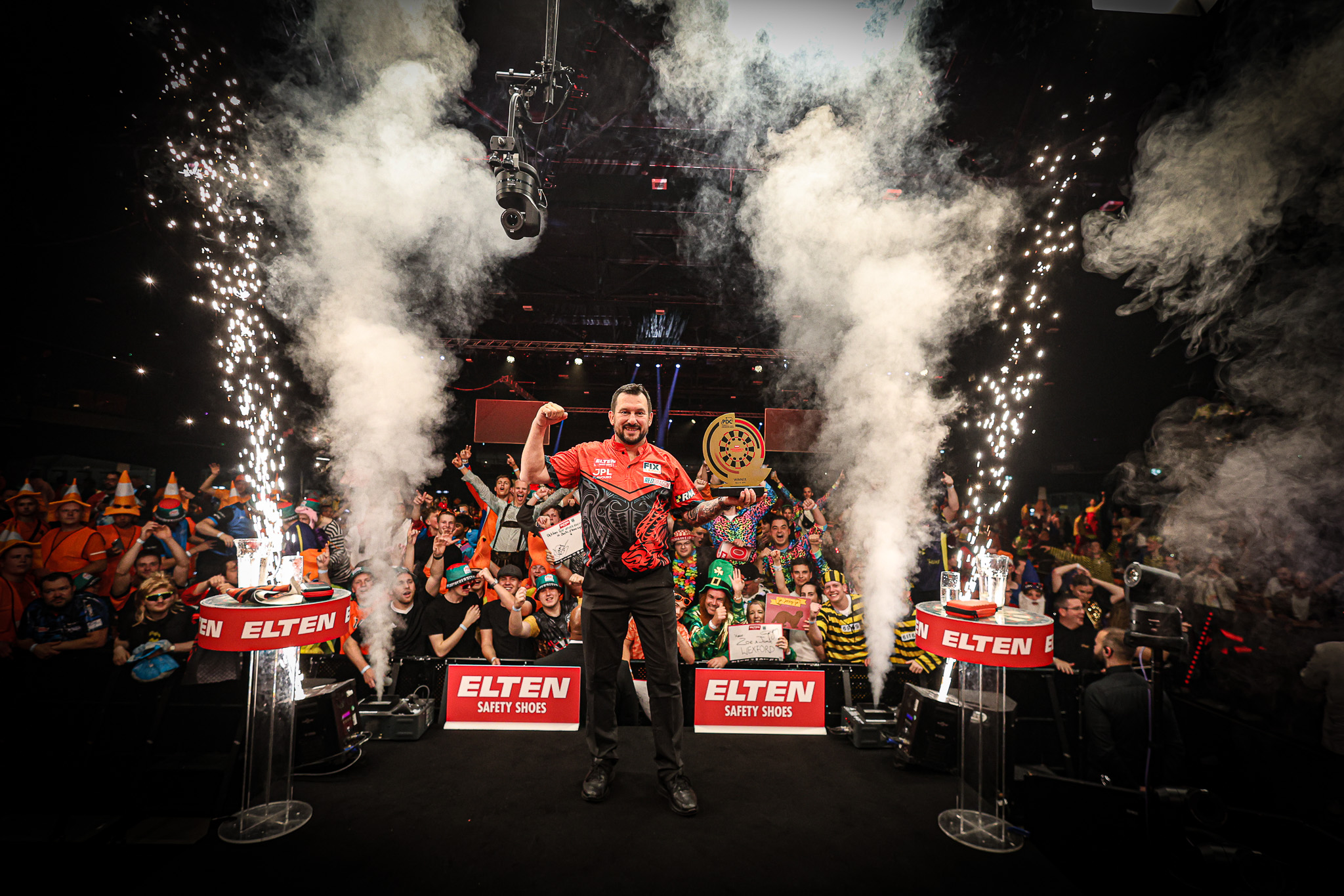 Jonny Clayton wins the European Tour Event in Rosmalen