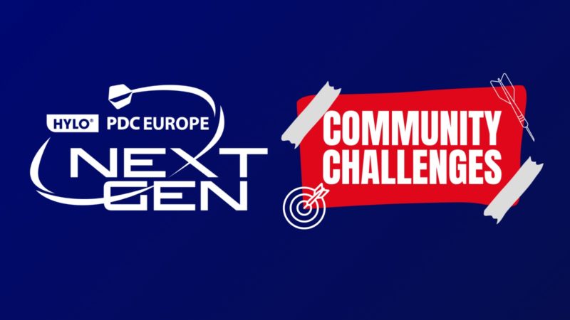 Grafik der HYLO PDC Europe Next Gen Community Challenges