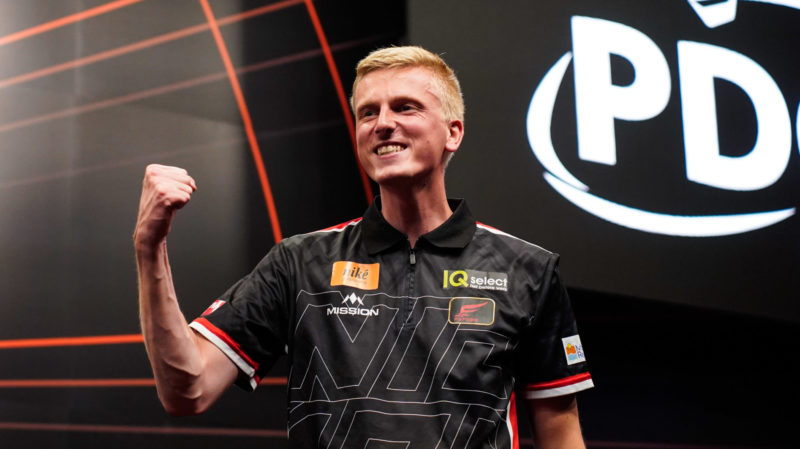 Wessel Nijman gewinnt die Slovak Darts Open 2026 in der Incheba Expo in Bratislava mit 8:3 im FInale gegen Rob Cross.